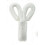 Large Copper White Braided Hooks and Eyes Fasteners - 38mm - 10 Sets 5
