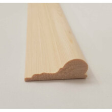 Rail Dado en bois moulé