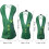 Green Jacket Design Driver #1 #3 #5 Headcovers 3Pcs 2