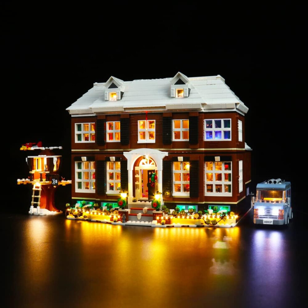 Five Leaf Led For Lego 21330 Home Alone Building Kit - Not Included The Model Set Light