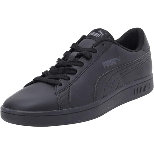 Puma PUMA Unisex Smash V2 Low-Top Sneaker Trainers - size 10.5 Black 1