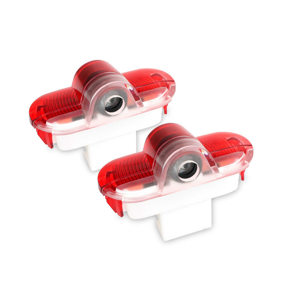 2Pc Led Car Door Welcome For Vw Golf Caddy Lavida Touran Bora Beetle Light 8692446732250