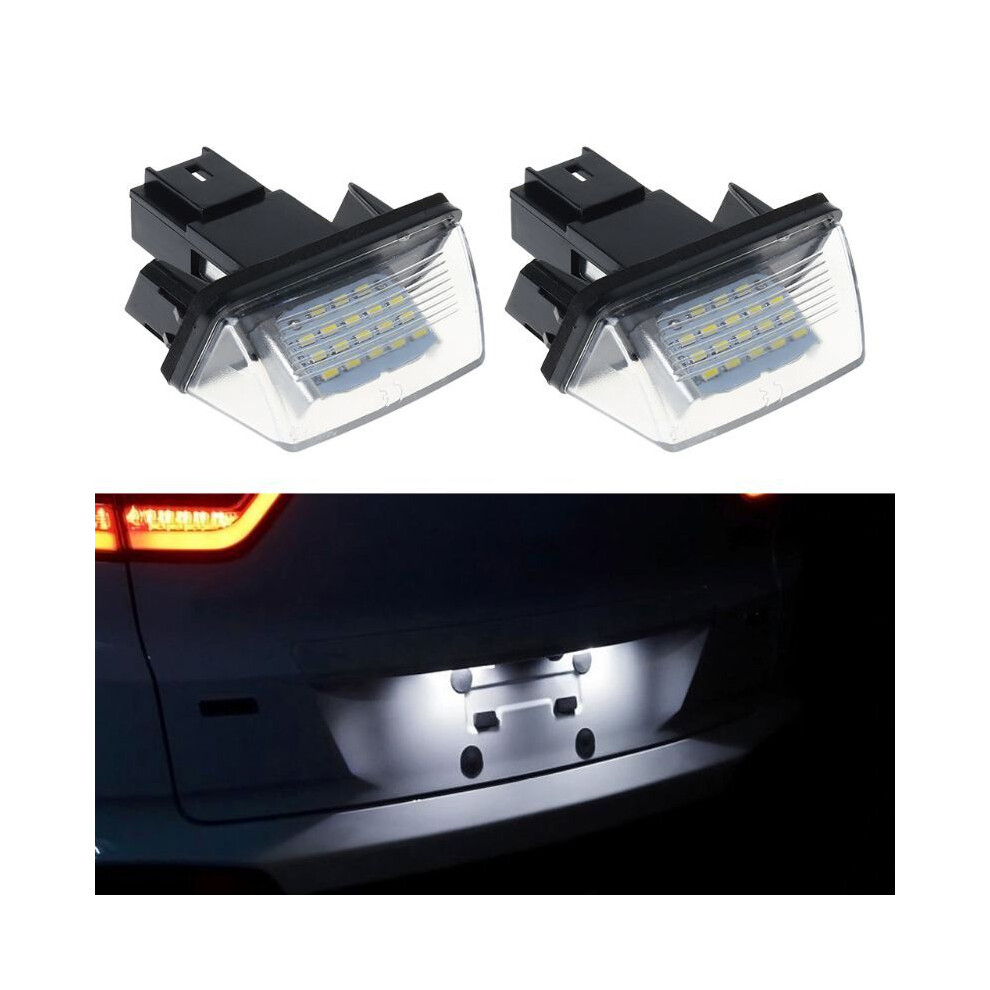 License Plate 18 Led Licence Certificate Tag Number Lamp For Peugeot Light 8692446730003