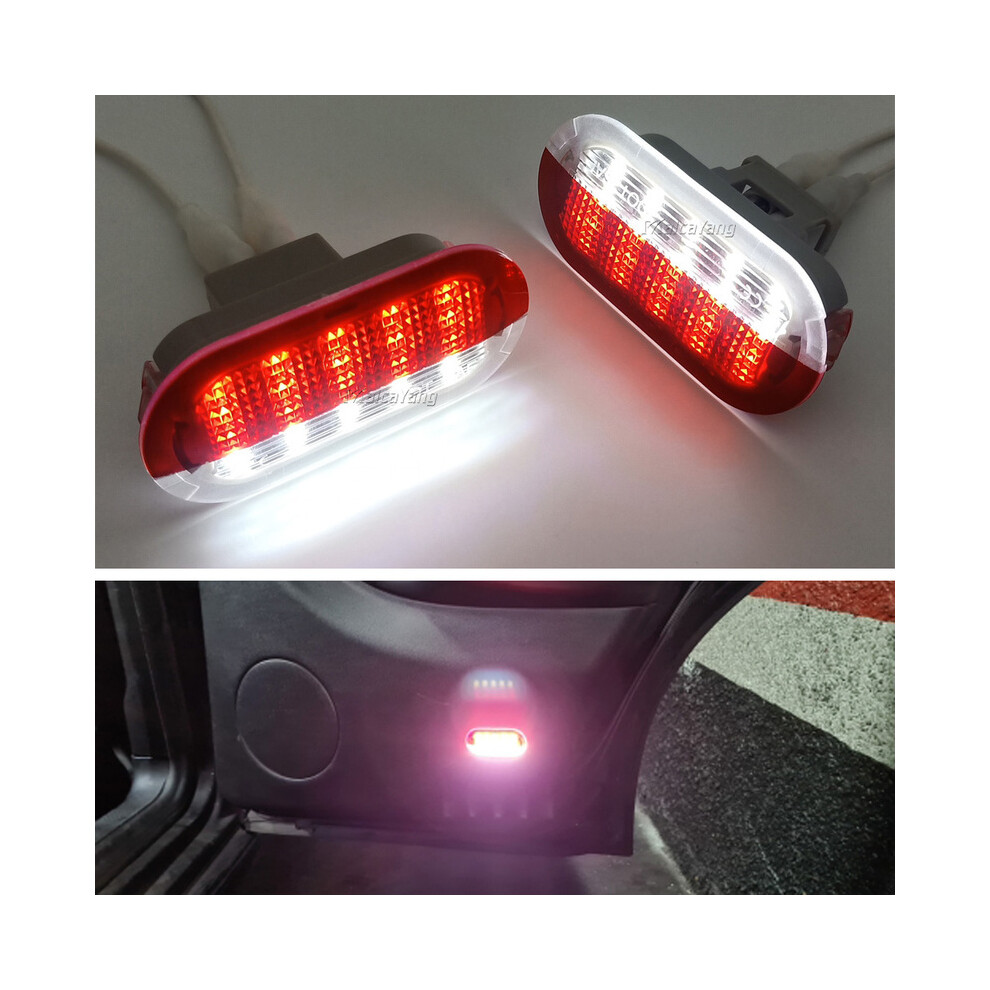 2Pcs For Vw Golf 4 Polo Mk4 Bora 6R 1J0 949 105A 1J0949105a Led Door Courtesy 8692446730256
