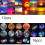 (AA 8PCS) 16pcs~6pcsProjection Lamp Sheet Background Projector Light Pictures Reusable 2