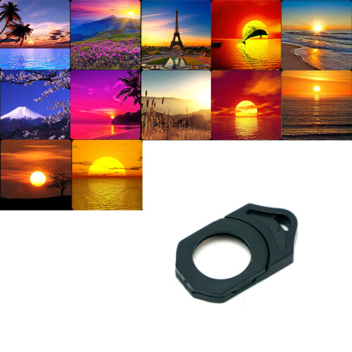 (AA 8PCS) 16pcs~6pcsProjection Lamp Sheet Background Projector Light Pictures Reusable 2
