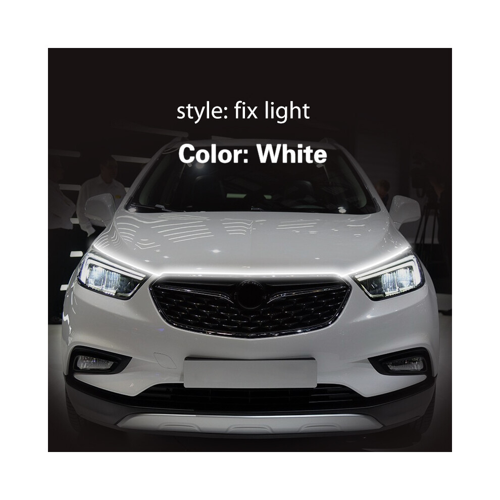 (180cm, White) 1Pcs DRL For Opel Mokka 2013-2019 Daytime Running Lights Fog head Lamp-image-OPC-PDSSKXR-NEW