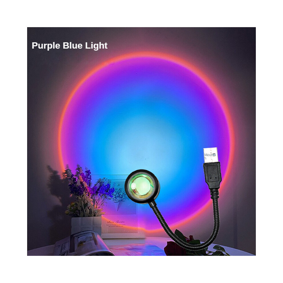 Maxpower (Rainbow 185Mm) Mini Sunset Light Net Red Sunset Light Floor-To-Ceiling Photo Projection