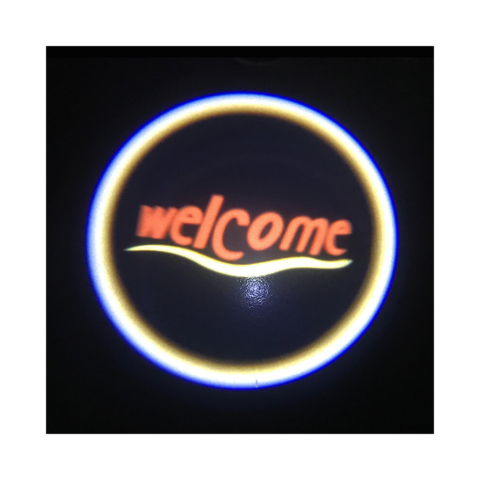 Maxpower (Welcome) 1Pc Universal Car Door Led Welcome Laser Projector Logo Ghost Shadow Night