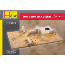 HEL81255 - Heller 1:35 - Socle Diorama Desert Base