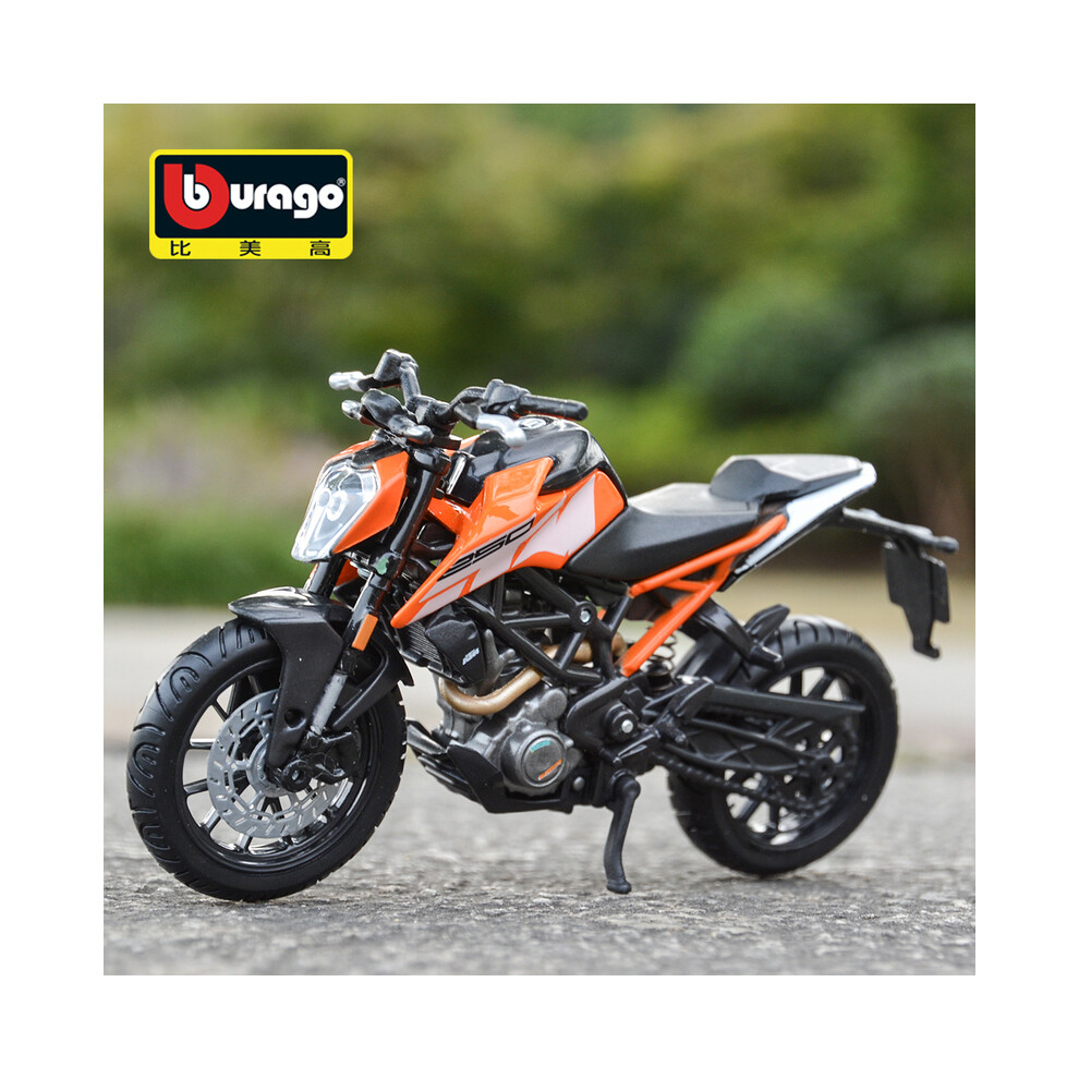 Photos - Toy Car MAXPOWER Bburago 1:18 KTM 250 Duke Die Cast Vehicles Collectible Motorcycle Model 