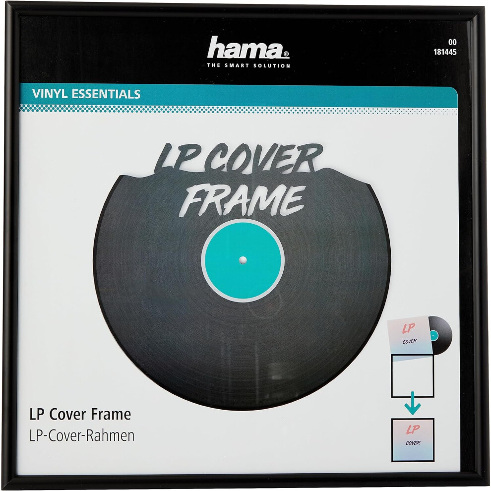 Vinyl Frame Wall Art Album Display Frame for LP Record Cover Sleeve Aluminium