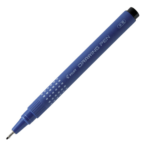 Pilot Black DR Drawing Pen 08 (1.2mm Tip)