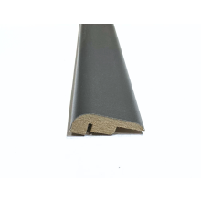 (0.9m, Vegas Flat Grey) Solid Laminate/Wood Floor MDF Threshold Strip End Profile