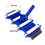 Swimming Pool Vacuum Head with Side Brush Wheel Cleaning Tool Summer 3