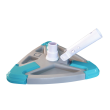 Vacuum Cleaner Head Triangular Pool Head with Side Brush Cleaner Tool