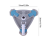 Vacuum Cleaner Head Triangular Pool Head with Side Brush Cleaner Tool 5