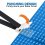 Pool Solar Cover Reel Attachment Straps Kit 11