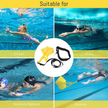 Swimming Strength Training Resistance Belt Swim Training Exerciser Belt With Drag Parachute