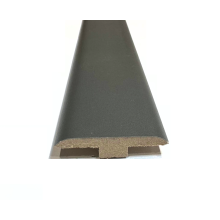(0.9m, Vegas Flat Grey) Solid Laminate/Wood Floor MDF Threshold Strip T Bar