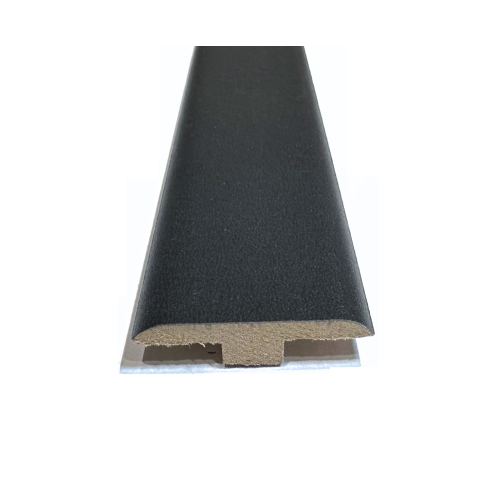 (2.4m, Midnight Sky Black) Solid Laminate/Wood Floor MDF Threshold Strip T Bar