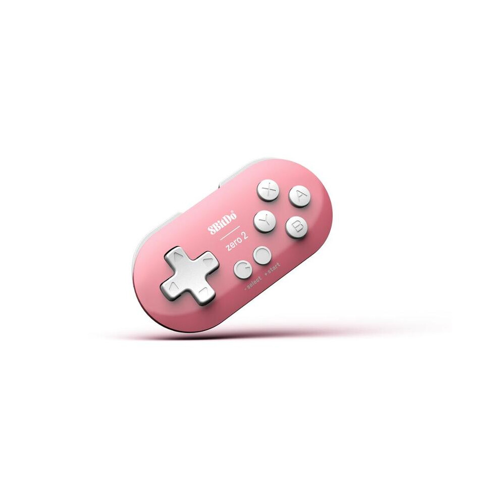 Maxpower Pink (Pink) 8Bitdo Zero 2 Bluetooth Gamepad For Nintendo Switch Windows Android Macos Small