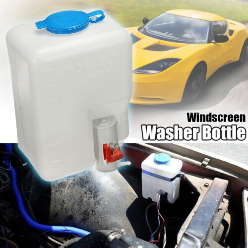 Universal Car Windshield Washer Pump Kit with Pump Jet Button Switch 2