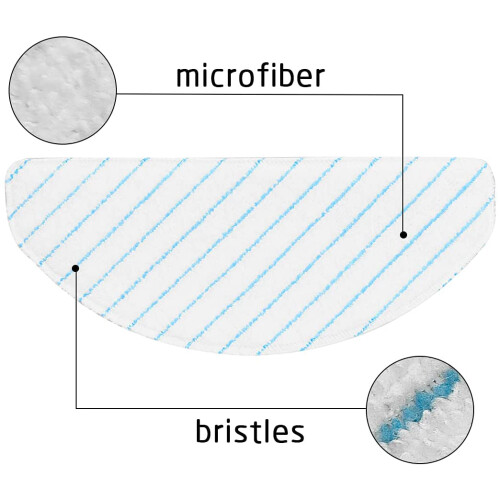 20 PCS Mopping Pads for DEEBOT OZMO T9 Series T8 Series 2