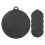 5 Pack Electric Induction Hob Protector Mat Anti-Slip Mat , Black 4