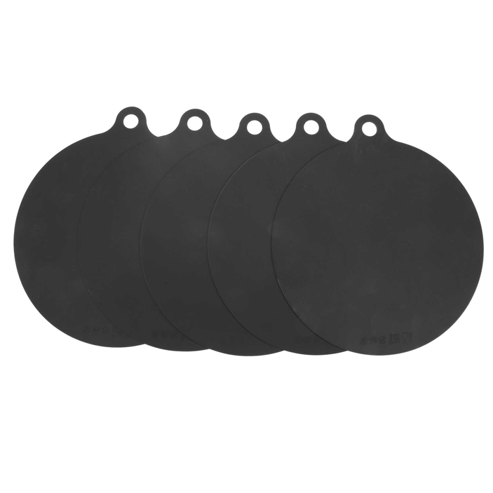 5 Pack Electric Induction Hob Protector Mat Anti-Slip Mat , Black
