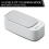 Ultrasonic Cleaner, 3 Modes, 45KHz Low Noise (Chargeable Version) 3