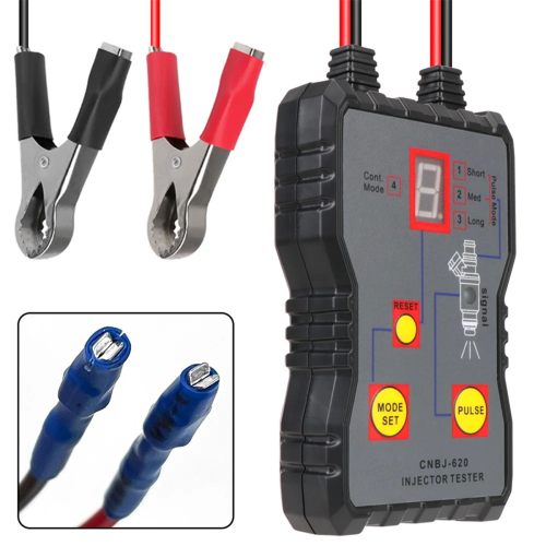 Car Fuel Injector Tester Fuel System Scan Tool 4 Pluse Mode Clean Kit 2