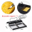 PD 65W Mini Hot Plate Preheater LED Display Platform Repair Tools-A 6