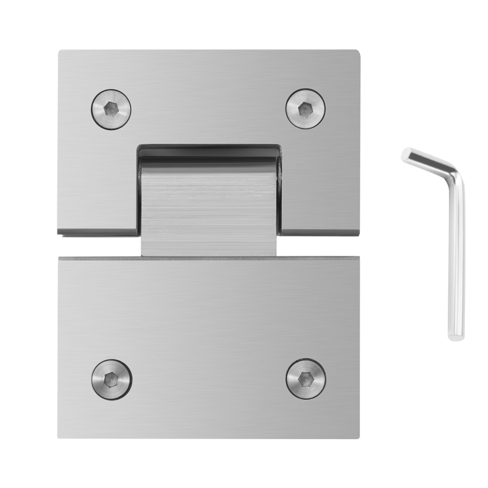 Glass Shower Door Hinge Replacement Parts Stainless Steel Polished