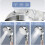3 Modes SPA Ion Filter High Pressure Shower Nozzle Premium Bathroom 7
