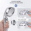 3 Modes SPA Ion Filter High Pressure Shower Nozzle Premium Bathroom 3