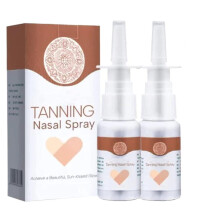2pcs Black Aid Tanned Nasal Spray Tanned Sunless Spray,deep Tanned Dry Spray