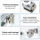 Curved Shower Door Rollers, 8Pcs Shower Glass Door Rollers 4