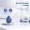 Digital Bathroom Clock Waterproof Shower Clock Timer Blue 5