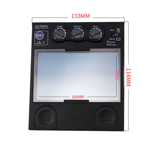 Welding Lens Solar Automatic LCD Dimming Welding Helmet Filter 2