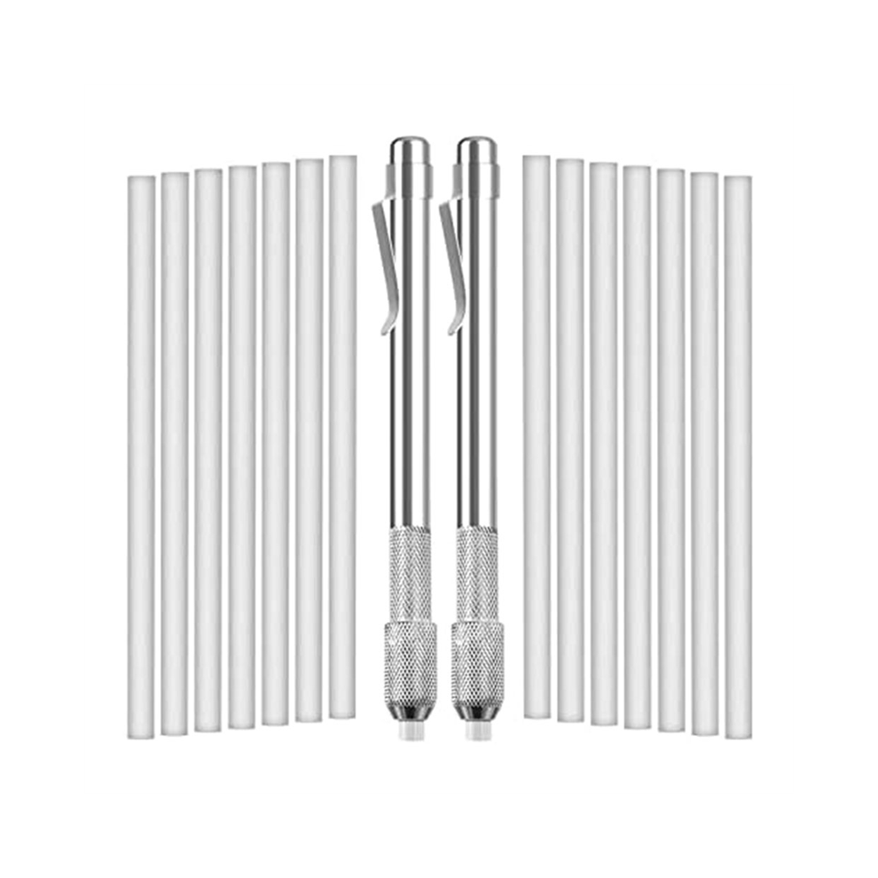 2Pc Soapstone Holders Marker With Refills Soapstone For Welding Tools 4851714869904
