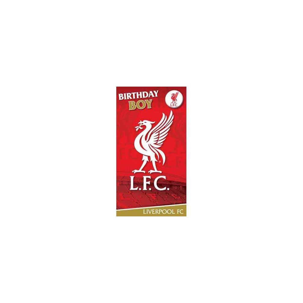 Liverpool Fc 'Birthday ' Birthday Card Boys