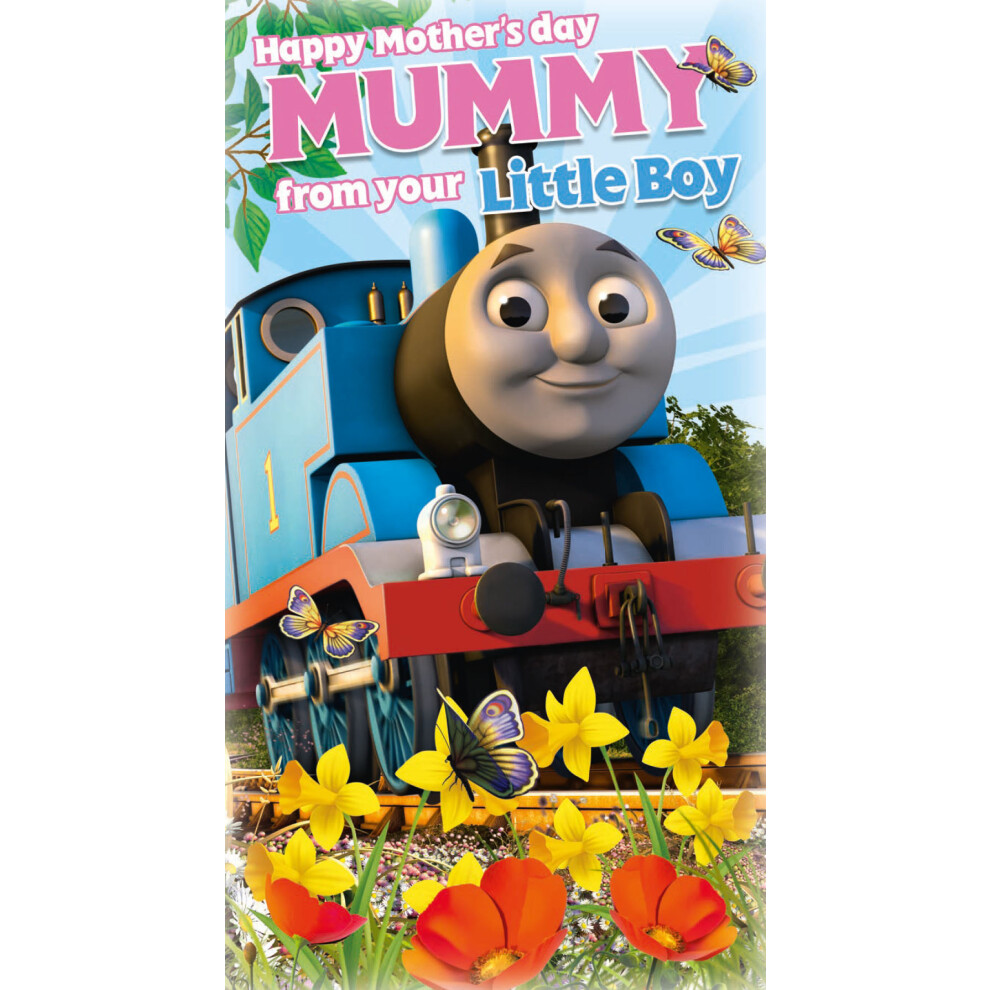 Thomas & Friends Mother's Day Card From Your Little Boy