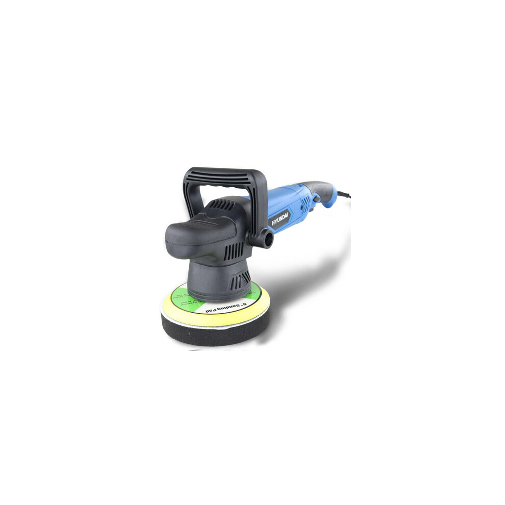 Hyundai 900W 150mm Electric Dual Action Car Polisher Kit | HYDAP900E