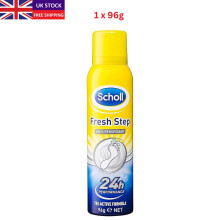 (Antiperspirant Spray (1 x 96g)) Scholl Fresh Step - 24 Hour Freshness Foot Spray