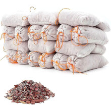 15 Pack Cedar Sachets Bags, Cedar Chips For Closets And Drawers, Cedar Blocks For Clothes Storage, Cedar Wood Closet Moth Protection