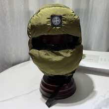 (Green 56 58cm) Winter Outdoors Cold-proof Down Fleece-lined Hat Warm Waterproof Windproof Earflaps Cotton Hat Winter Hat