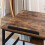 Homcom HOMCOM Tiltable Drafting Table Home Office Computer Desk w/ Shelf, Rustic Brown 8