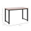 Homcom HOMCOM Computer Desk Dining Table Writing Table with Metal Frame, Black 7