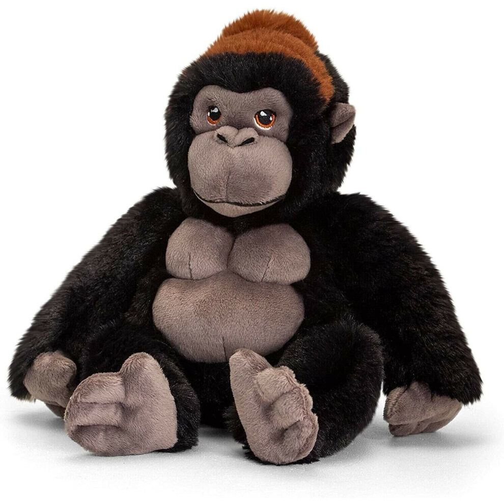 Keel Toys Gorilla 45cm Stuffed Soft Toy Plush Keeleco Cuddle Toys